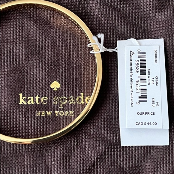 BRAND new Kate Spade bow bracelet with tags on! - Picture 3 of 8